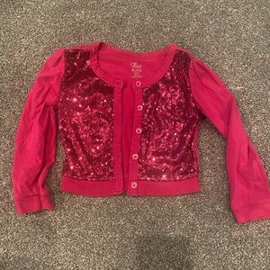 Sparkle top in pink like new